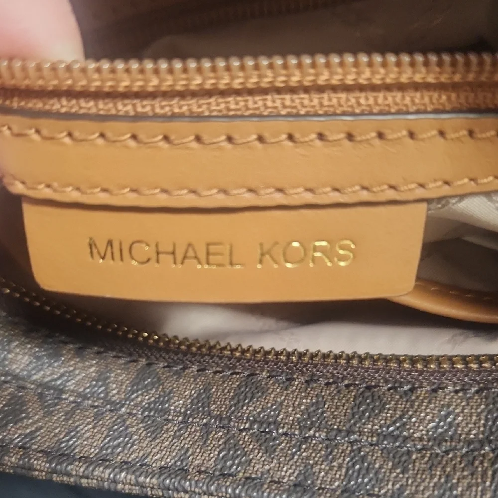 Michael Kors Dark Brown Crossbody Bag